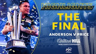 PRICE RULES THE WORLD  Final Highlights  202021 William Hill World Darts Championship [upl. by Nicolle]