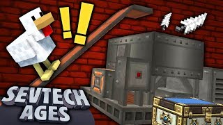 Minecraft SevTech  THE CRUSHER  Age 3 14 [upl. by Ainala]