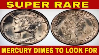 TOP 12 MOST VALUABLE MERCURY DIMES MERCURY DIMES VALUE [upl. by Meta]