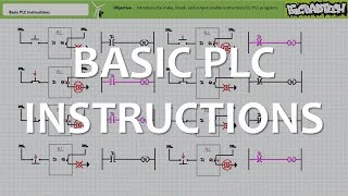 Basic PLC Instructions Full Lecture [upl. by Favrot]