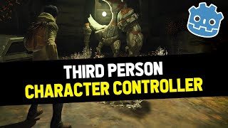 Third Person Character Controller in Godot 32 [upl. by Lari]