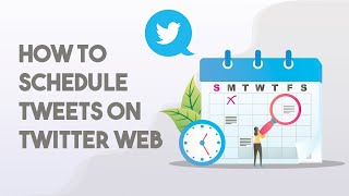 How To Schedule Tweets and Save Drafts on Twitter Web [upl. by Aneehsyt]