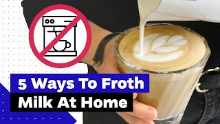 How To Froth Milk At Home Best Milk Frothers Review [upl. by Washburn]