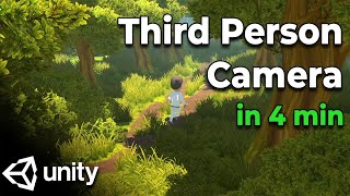 Creating a Third Person Camera using Cinemachine Free Look in Unity that Avoids Obstacles Tutorial [upl. by Kcajyllib]