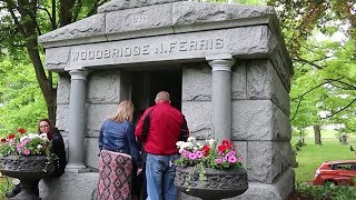 Woodbridge N Ferris Mausoleum Opening 2017 [upl. by Tobi243]