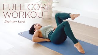 30 Minute Core Workout  Pilates for Beginners [upl. by Aseuqram]