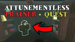 ATTUNEMENTLESS Trainer Location  Quest  Deepwoken [upl. by Charie180]