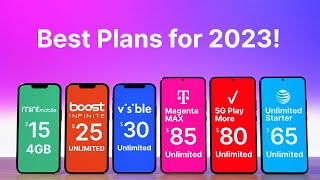 Best Cell Phone Plans for 2023 [upl. by Savick]