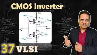 CMOS Inverter Meaning Circuit amp Working Explained  VLSI by Engineering Funda [upl. by Gans]