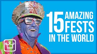 15 Amazing Festivals to Experience Around the World [upl. by Schonthal]