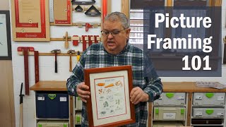 Picture Framing Basics [upl. by Osmo14]