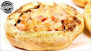 How to make Stuffed Portobello Mushrooms Recipe [upl. by Ittocs]