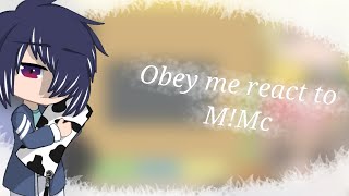 \\ Obey Me react to MMc as Aether  Replaced Mc 1 [upl. by Legra]