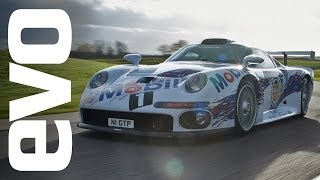 Porsche 911 GT1 driven  INSIDE evo [upl. by Galligan]