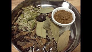 Home made garam masala powder recipe [upl. by Nareik]