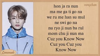 NCT U  Know Now Easy Lyrics [upl. by Dominus490]