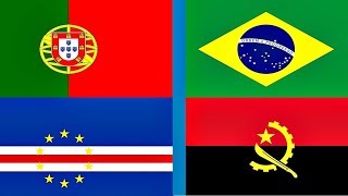 9 PAÍSES QUE FALAM PORTUGUÊS [upl. by Aiceila]