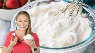 5 Minutes Away From Homemade Whipped Cream [upl. by Yejus]