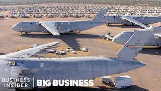 How The Worlds Largest Airplane Boneyard Stores 3100 Aircraft  Big Business [upl. by Nadean]