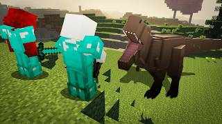 Surviving Dinosaurs in Minecraft [upl. by Daph]