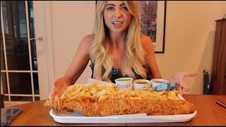 32oz FISH AND CHIP CHALLENGE [upl. by Robinson370]