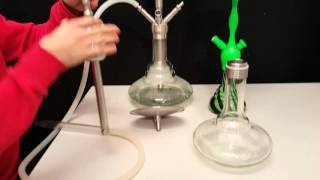 Shisha Hookah Aufbauanleitung  shishaworldcom [upl. by Anerres123]