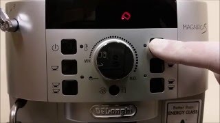 Delonghi ECAM 22110  ECAM 21117 Test Mode [upl. by Fernanda942]