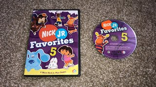 Opening To Nick Jr Favorites Volume 5 2005 DVD [upl. by Akimik523]