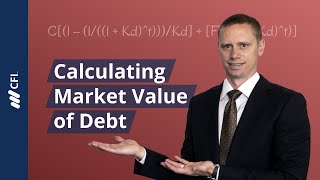 Calculating Market Value of Debt [upl. by Odell365]