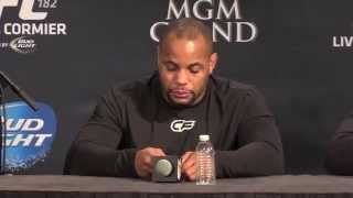 UFC 182 Video An Emotional Daniel Cormier Breaks Down His Loss to Jon Jones [upl. by Caye]