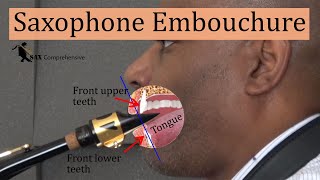 Saxophone embouchure [upl. by Anelec]