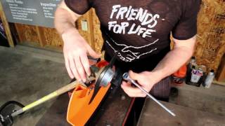 Stihl FS 90R Overview brushcutter installation howto and demonstration [upl. by Tabina]