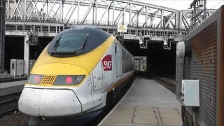 Trains at Paris Gare Du Nord [upl. by Kassia]