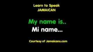 Basic Introductions  Learn to Speak Jamaican Patois [upl. by Feerahs292]