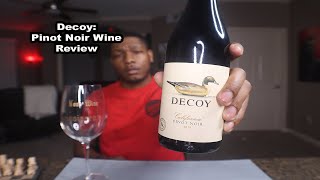 Wine Review Decoy Pinot Noir by Duckhorn Winery [upl. by Yeldahc797]