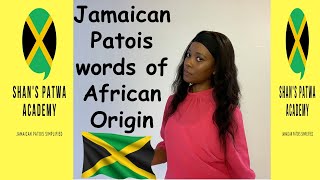 Jamaican Patois Words with African Origin [upl. by Jedd]