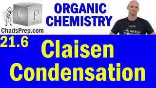 216 Claisen Condensation Reactions  Organic Chemistry [upl. by Aciretahs624]