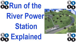 How Run of the River Hydroelectric Power Station Works [upl. by Rosenfeld805]