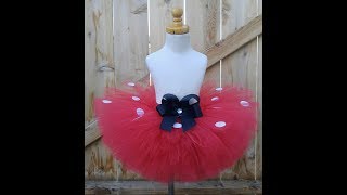 DIY Como hacer un tutu de tiras de tul mas lleno y esponjoso — Tutu more full and fluffy [upl. by Aleac]