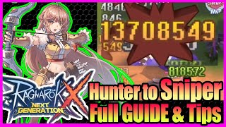 Road to SNIPER Guide Equipment Skill with Tips Included Ragnarok X Next Generation [upl. by Simdars]