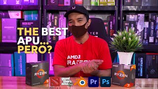 AMD RYZEN 7 5700G BEST APU pero SULIT Ba ft 5700G vs 5600X vs 4350G Gaming amp Production Benchmark [upl. by Harwilll545]