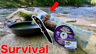 ULTIMATE SURVIVAL FISHING CHALLENGE No Food amp No Water [upl. by Marquis]