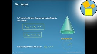 Kegel  Volumen  Geometrie  Rueff [upl. by Anselm]