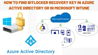 Common Places to Check for BitLocker Recovery Key [upl. by Delle882]