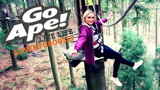 INSANE HEIGHTS At Go Ape Grizedale  Vlog [upl. by Onibas]