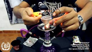 Como preparar una shisha hooka  Tutorial  Bandido Films [upl. by Camarata840]