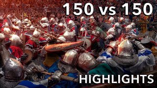 150 vs 150 MASS BATTLE HIGHLIGHTS [upl. by Sumerlin463]