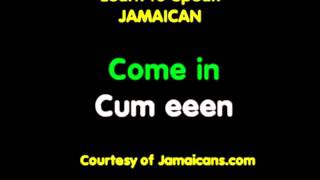 Conversation Greetings  Learn to Speak Jamaican Patois [upl. by Atekin]