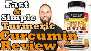 Turmeric Curcumin With BioPerine  How To Reduce Inflammation  Supplement Review [upl. by Burner]