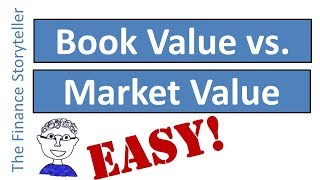 Book Value vs Market Value of Shares [upl. by Jabe558]